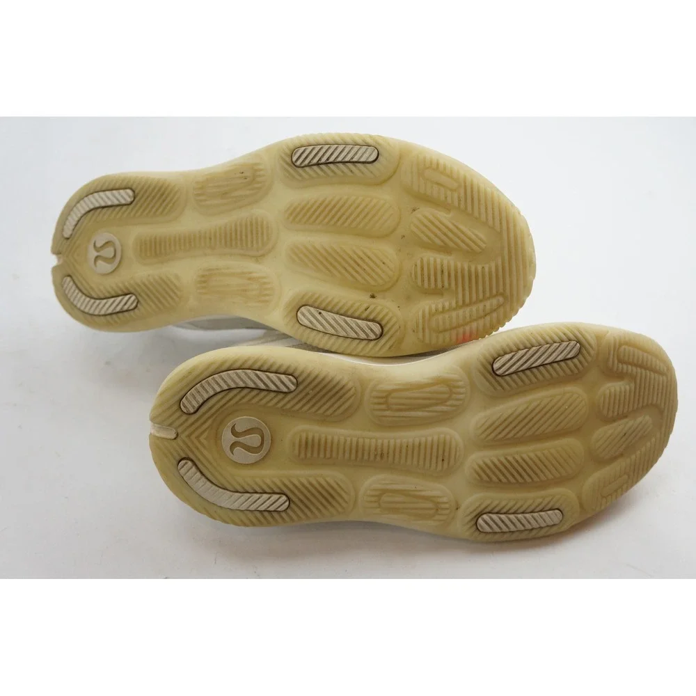 Lululemon Strongfeel Training Shoes Size 6.5 White Athletic Sneakers Good‎